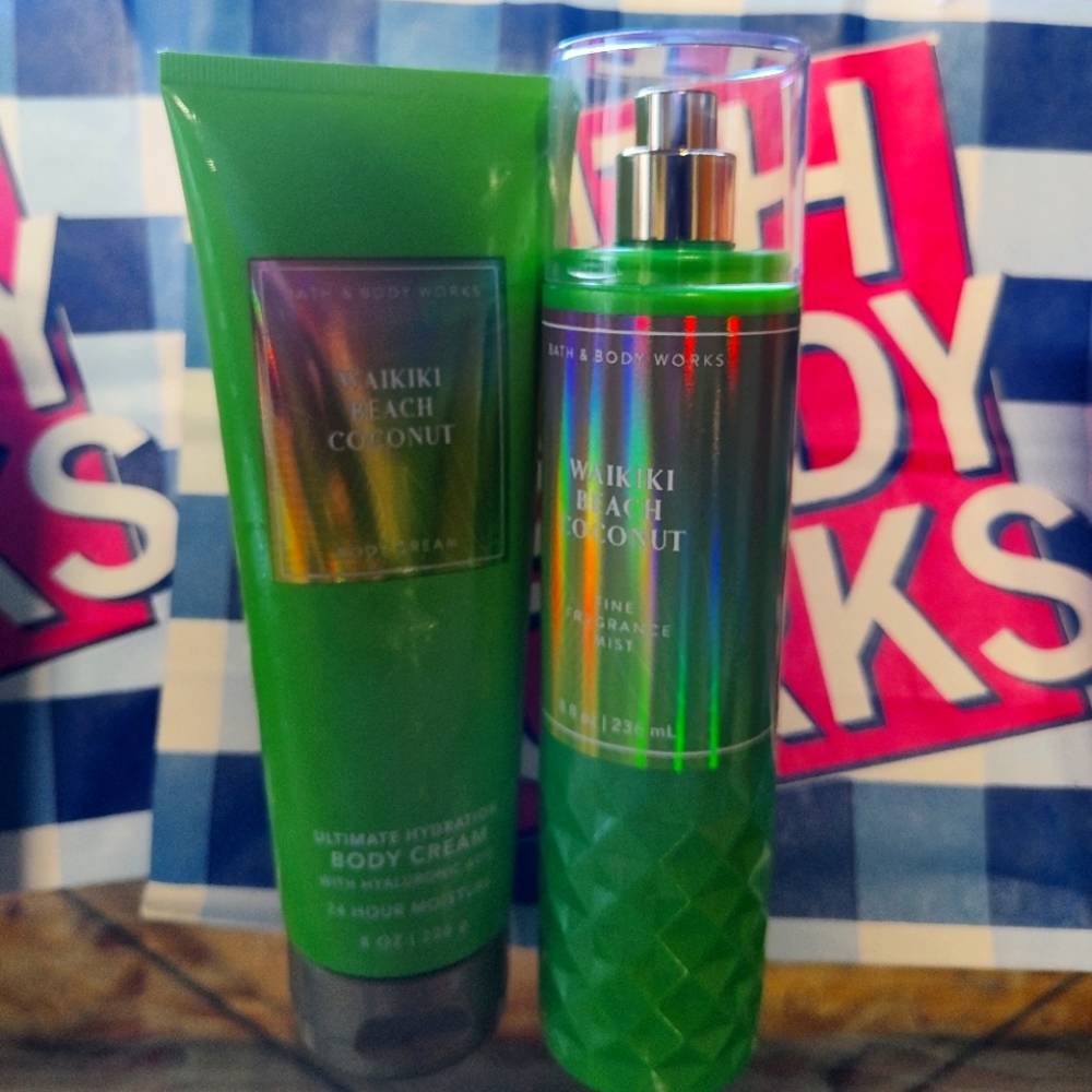 Body cream and fragance Coconut 🥥